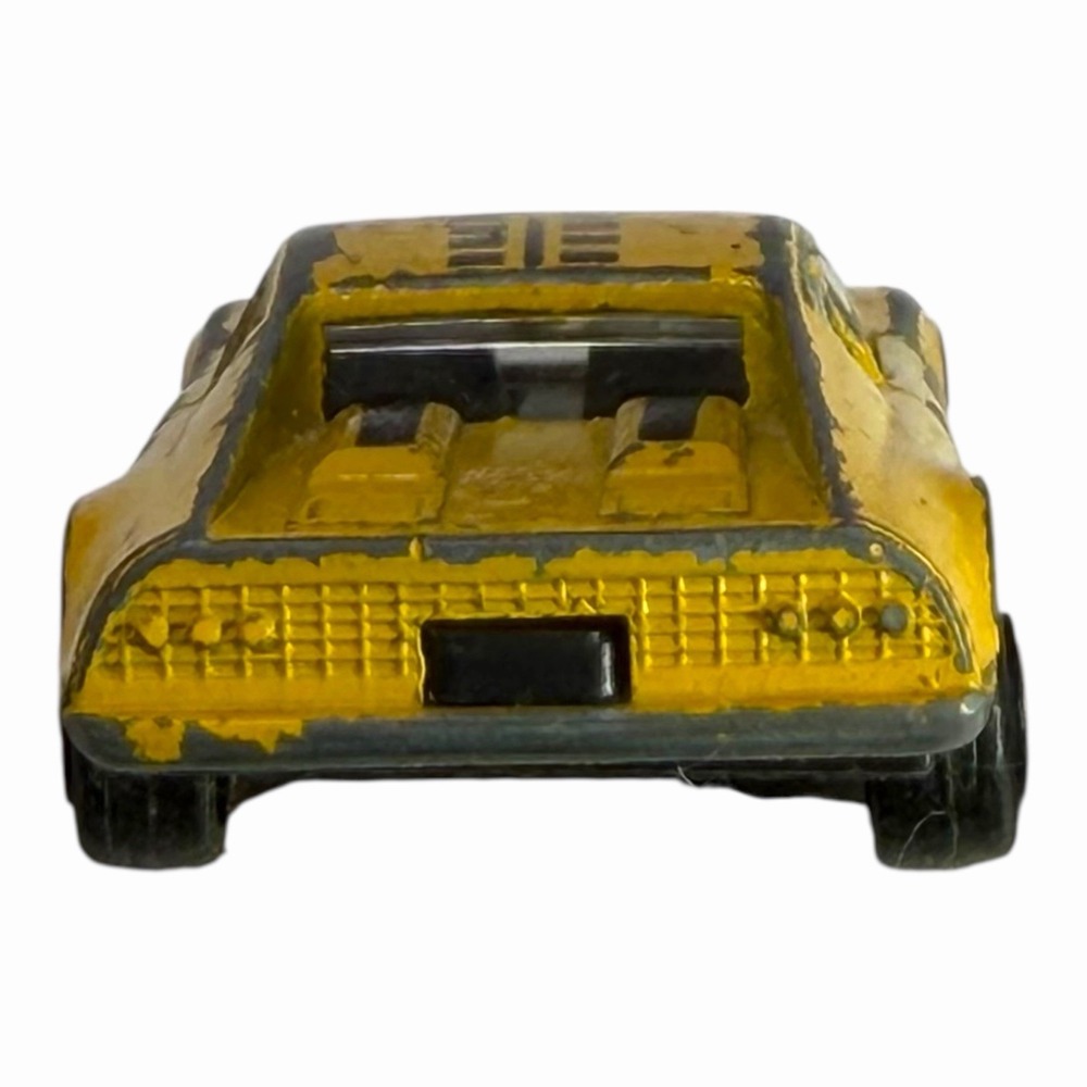 1:64 Zylmex Zee Toys D70 Ferrari 365 GT Berlinetta Boxer‎ Yellow Black Interior - Picture 12 of 13